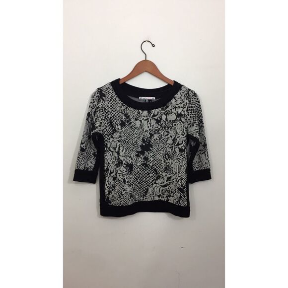 Yona baraschi knit black and white top‎ - Picture 1 of 5